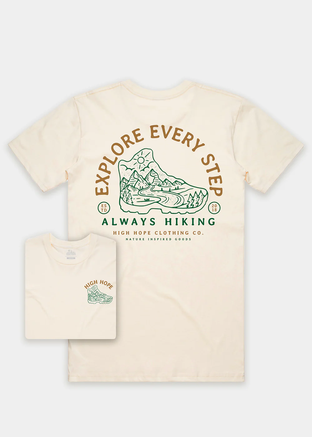 Every Step T-shirt / Back Print - Image 2