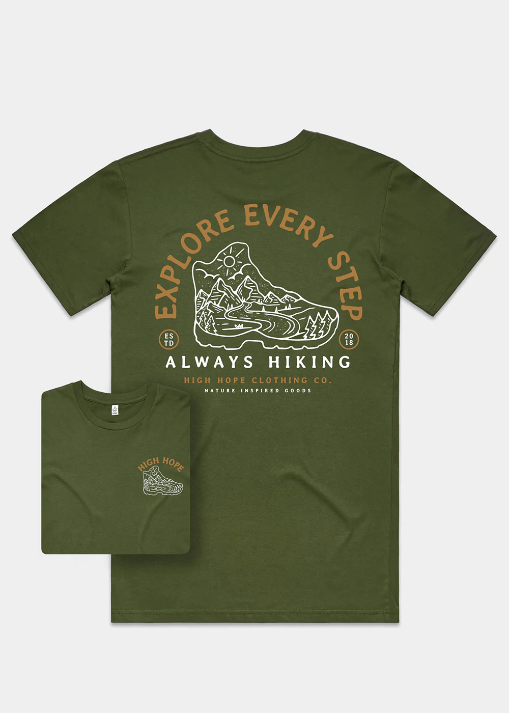 Every Step T-shirt / Back Print - Image 3