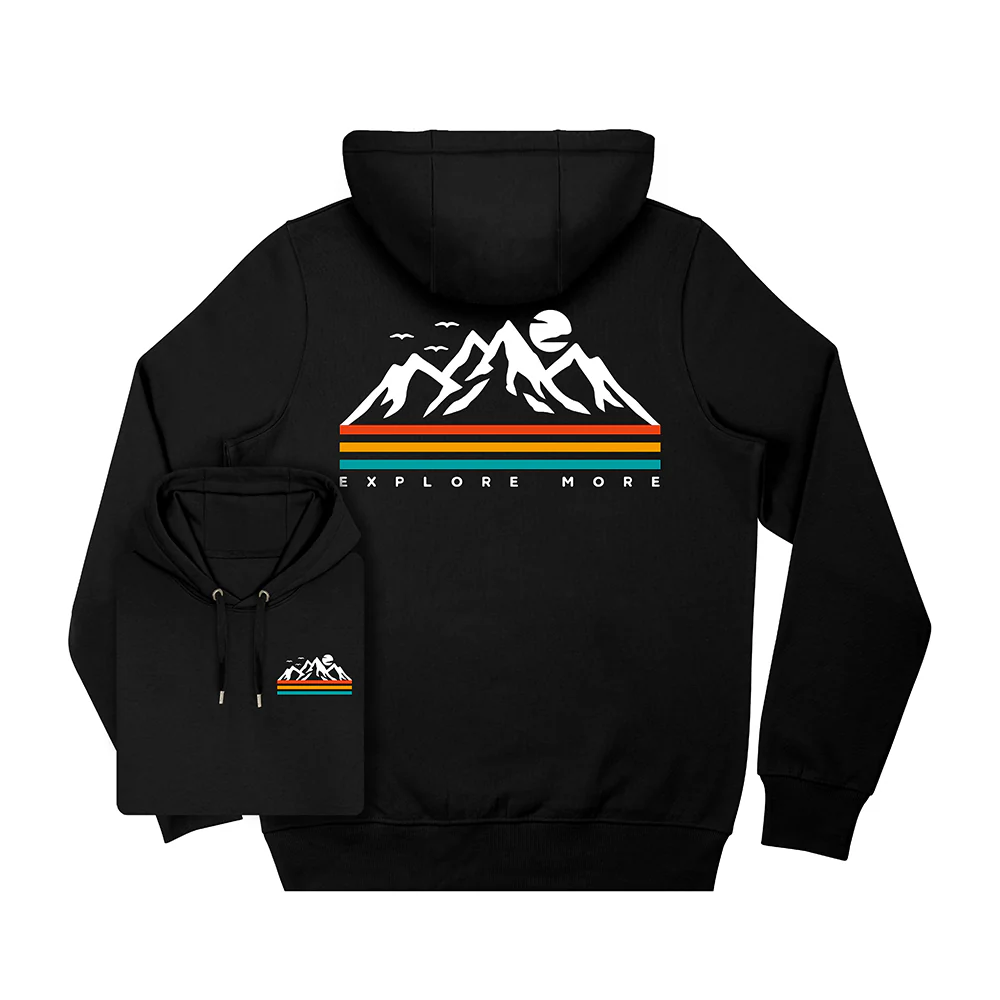 Explore More Hoodie / Back Print - Image 2