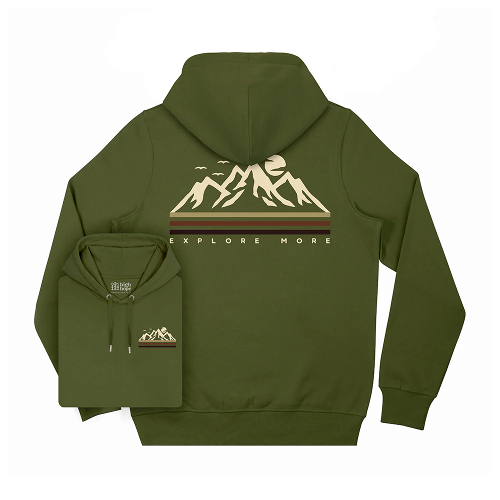 Explore More Hoodie / Back Print - Image 4