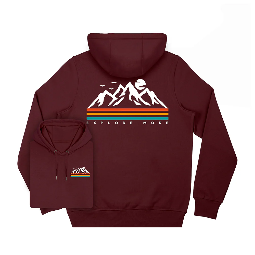 Explore More Hoodie / Back Print - Image 5