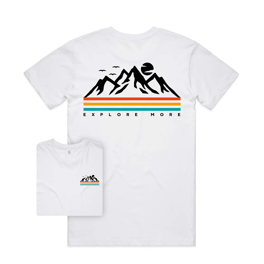 Explore More T-shirt / Back Print - Image 6