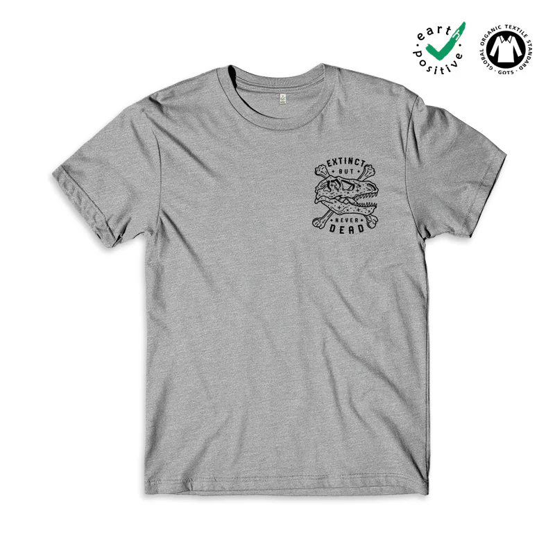 Extinct But Never Dead T-shirt / Pocket Print - Image 3