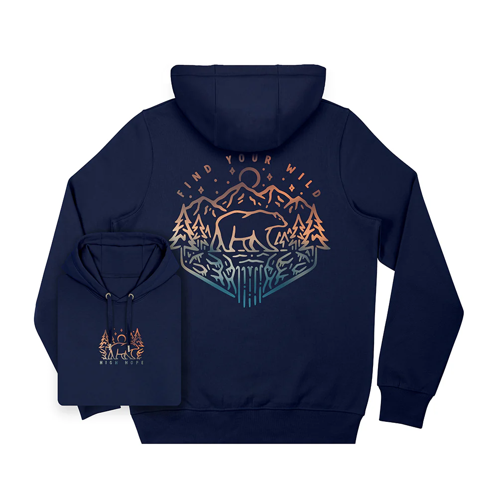 Find Your Wild Hoodie / Back Print - Image 3