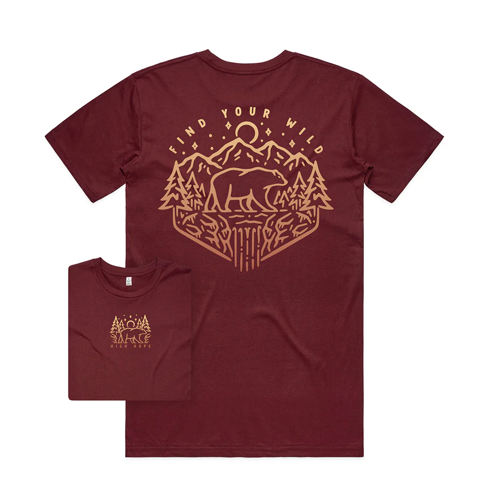 Find Your Wild T-shirt / Back Print - Image 2