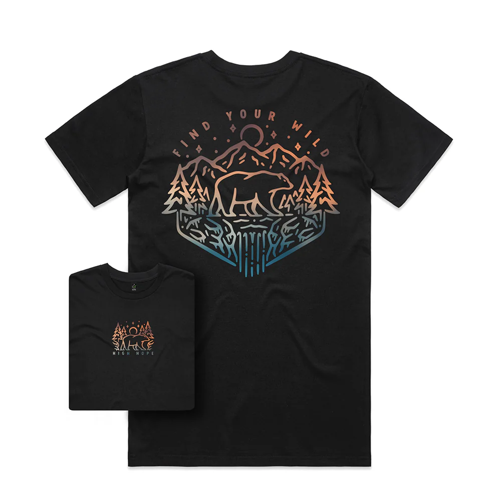 Find Your Wild T-shirt / Back Print - Image 3