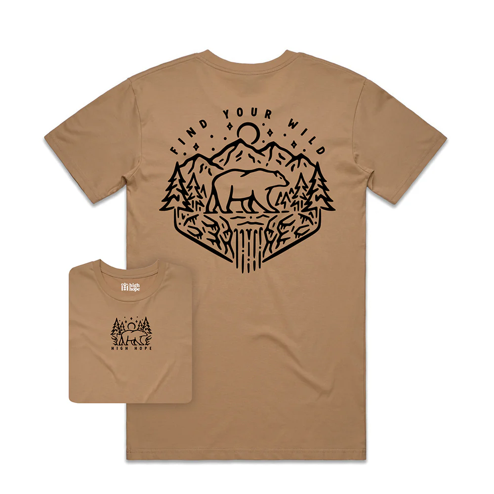Find Your Wild T-shirt / Back Print - Image 4