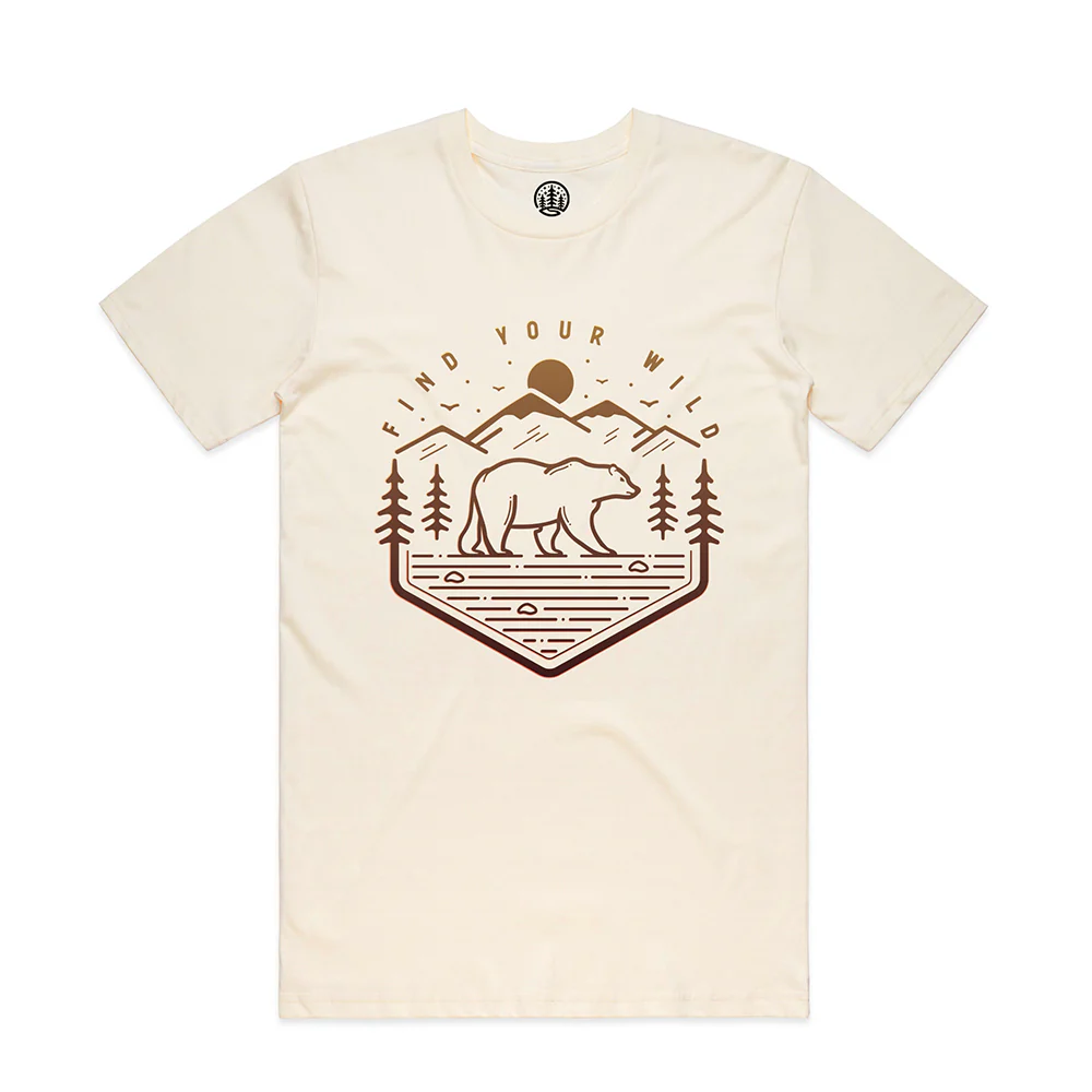 Find Your Wild T-shirt / Front Print - Image 3