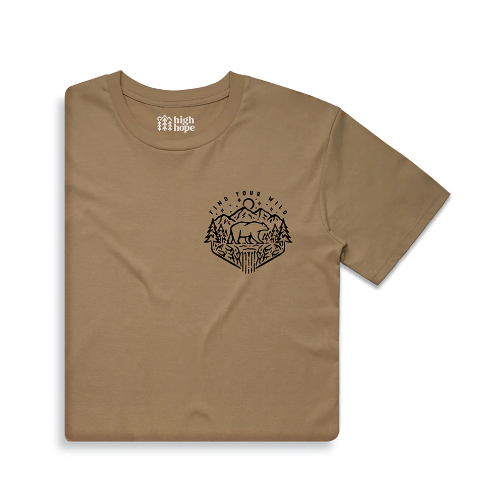 Find Your Wild T-shirt / Pocket Print - Image 4
