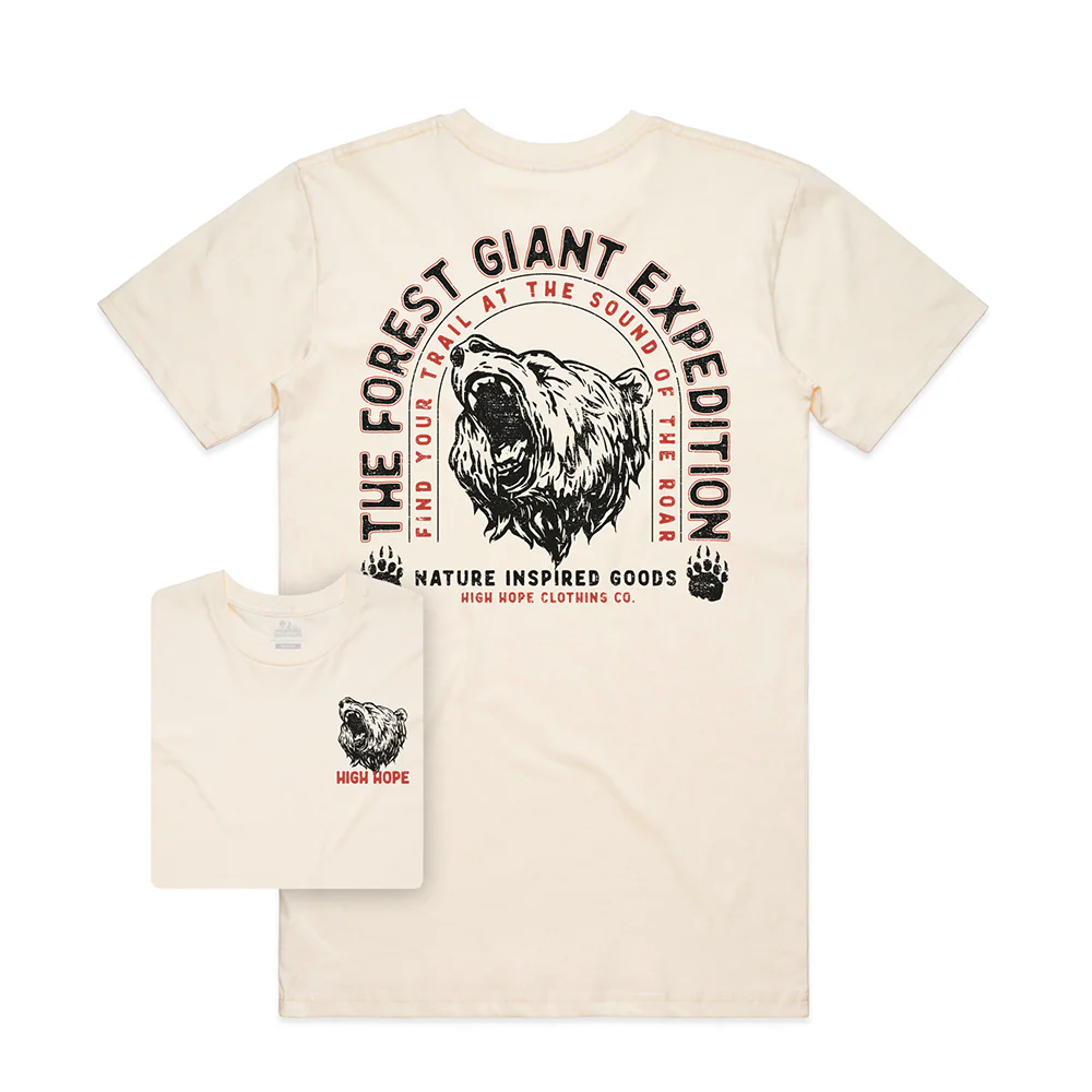 Forest Giant T-shirt / Back Print - Image 2