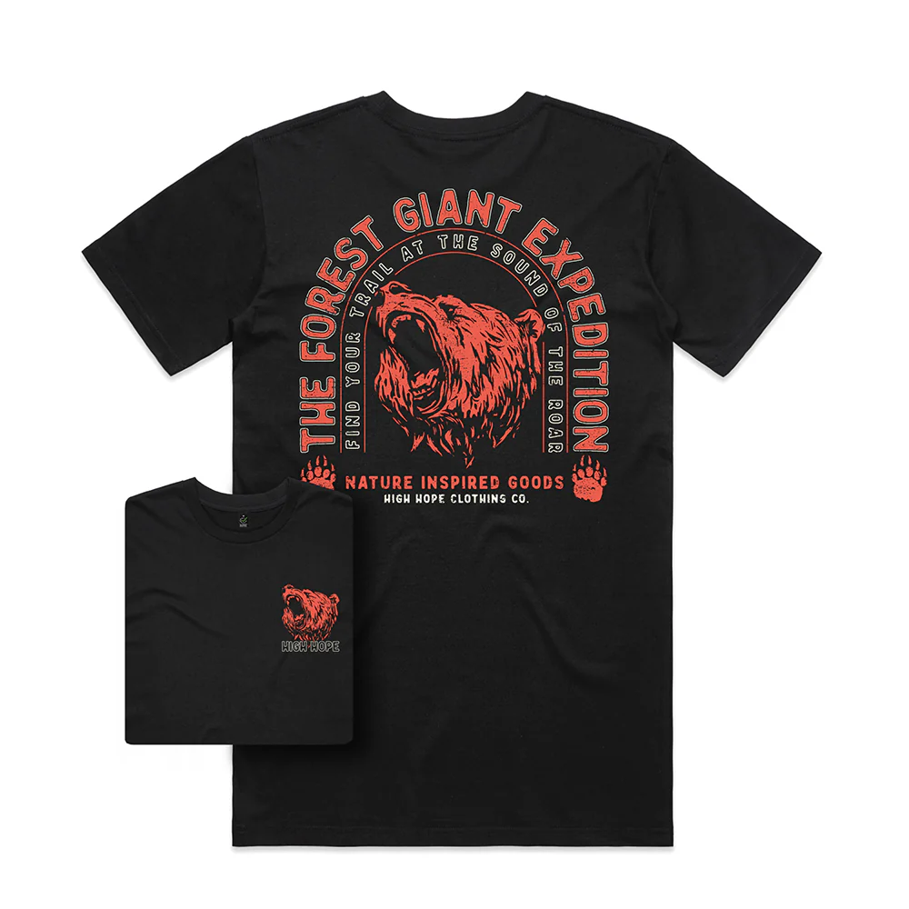 Forest Giant T-shirt / Back Print - Image 3