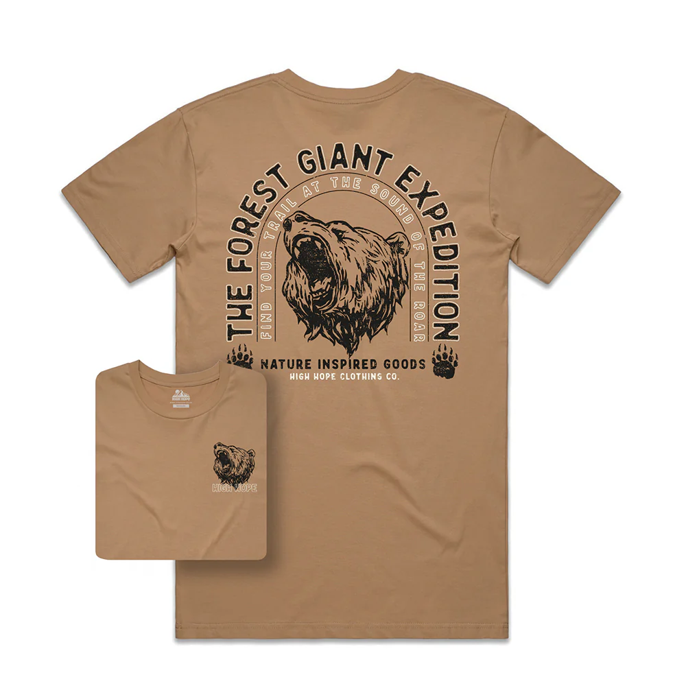 Forest Giant T-shirt / Back Print - Image 4