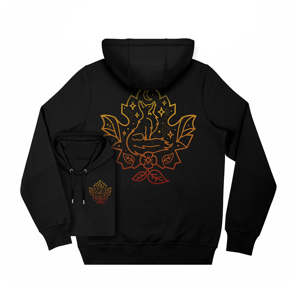 Fox Leaf Hoodie / Back Print - Image 2