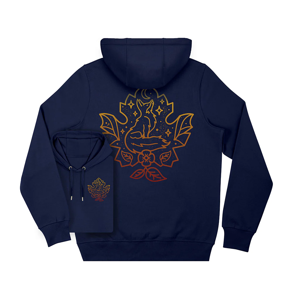 Fox Leaf Hoodie / Back Print - Image 3
