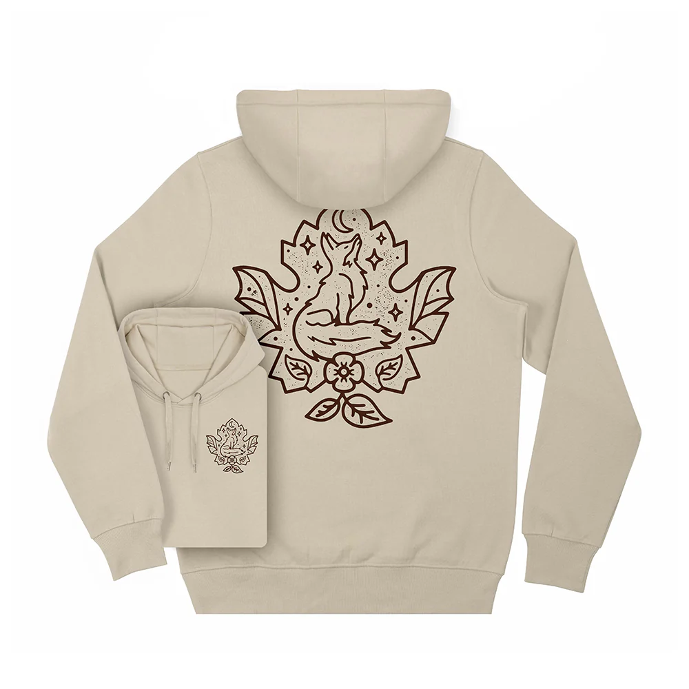 Fox Leaf Hoodie / Back Print - Image 4