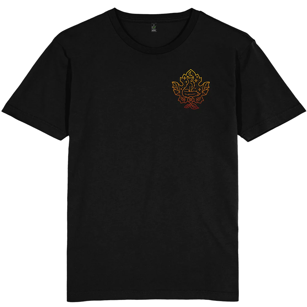Fox Leaf T-shirt / Pocket Print - Image 4