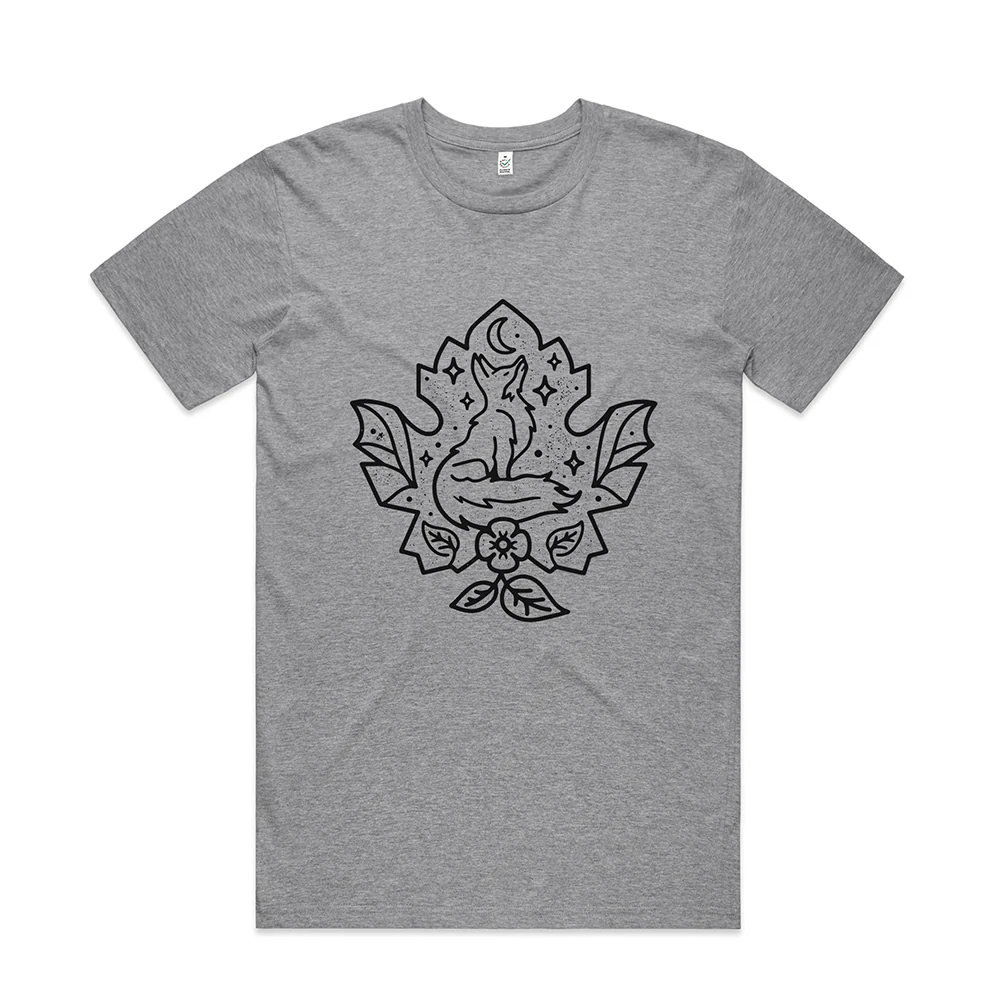 Fox Leaf T-shirt / Front Print - Image 5