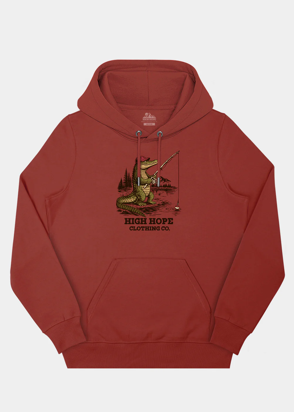 Gator Grint Hoodie / Front Print - Image 2