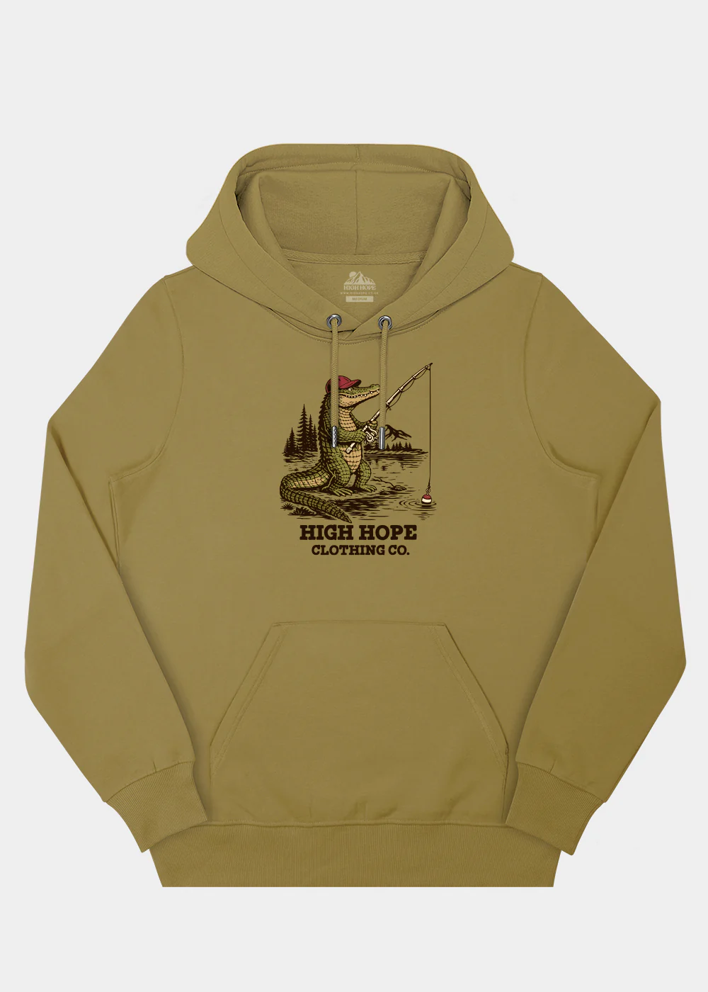Gator Grint Hoodie / Front Print - Image 3