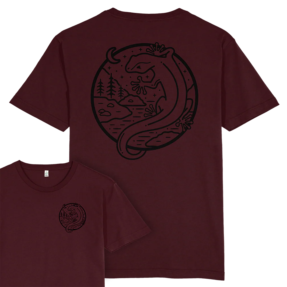 Gecko Scene T-shirt / Back Print - Image 5