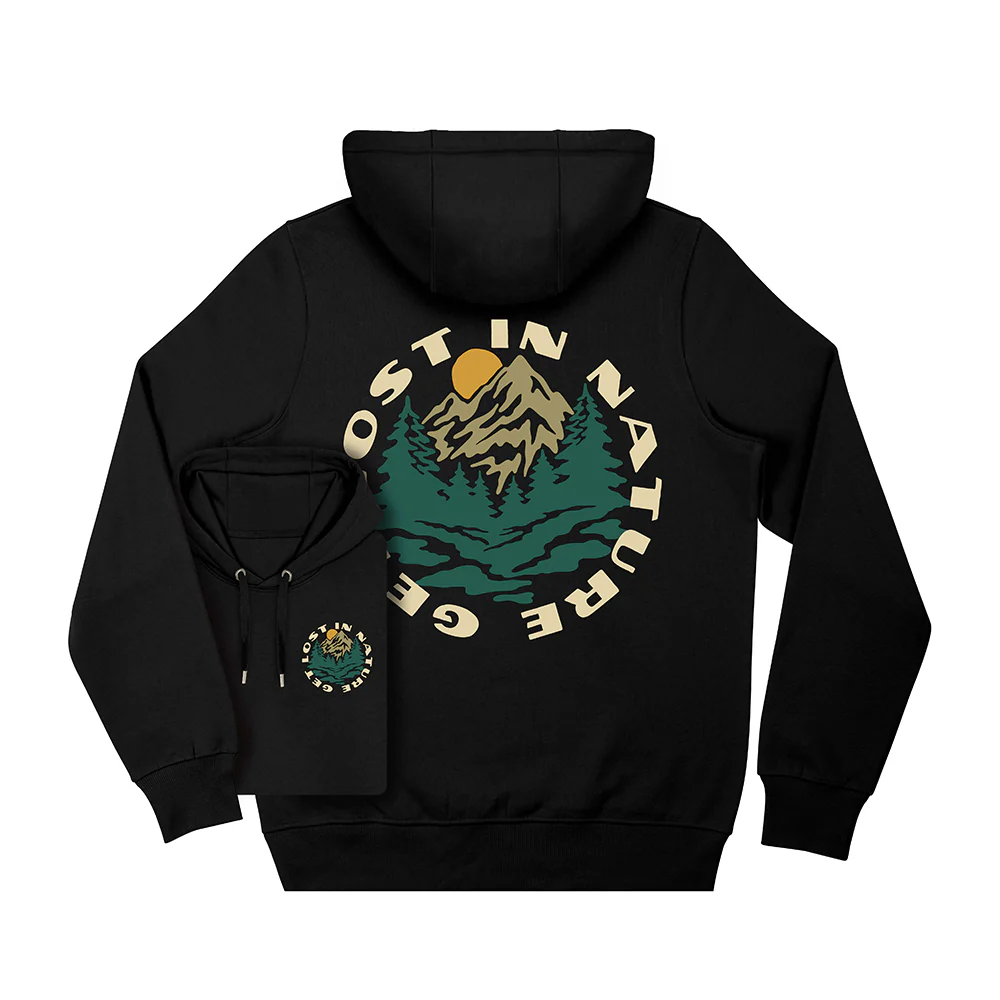 Get Lost in Nature Hoodie / Back Print - Image 3