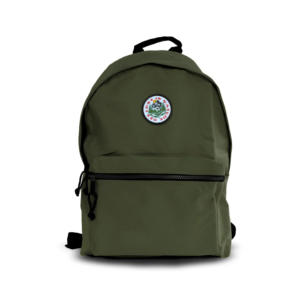Get Lost in Nature Recycled Backpack - Image 3