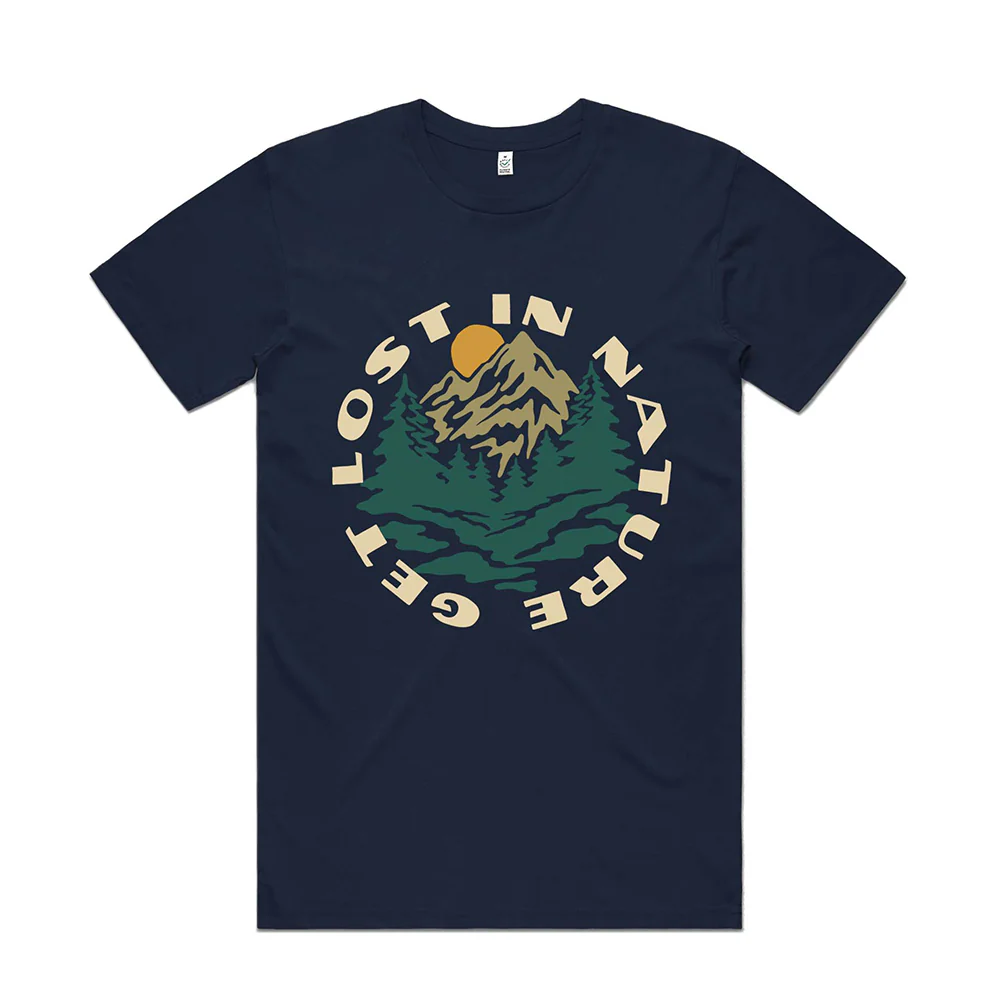 Get Lost in Nature T-shirt / Front Print - Image 2