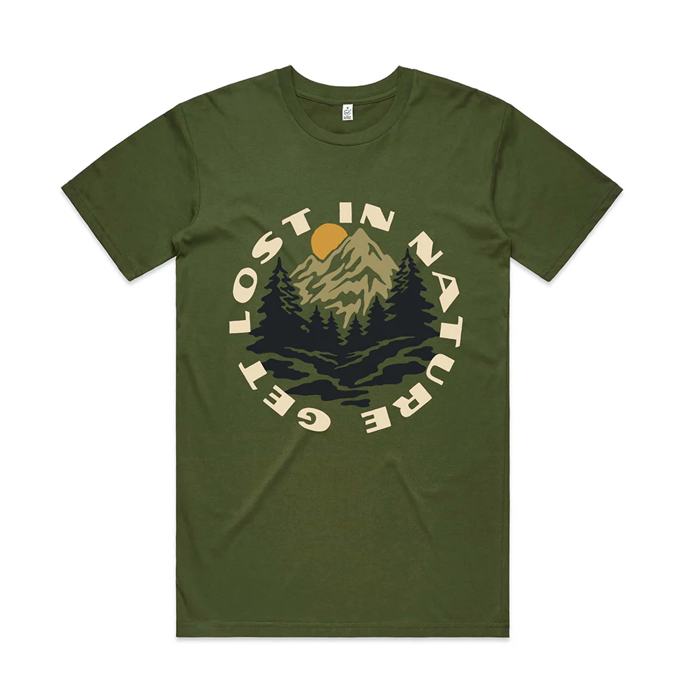 Get Lost in Nature T-shirt / Front Print - Image 5