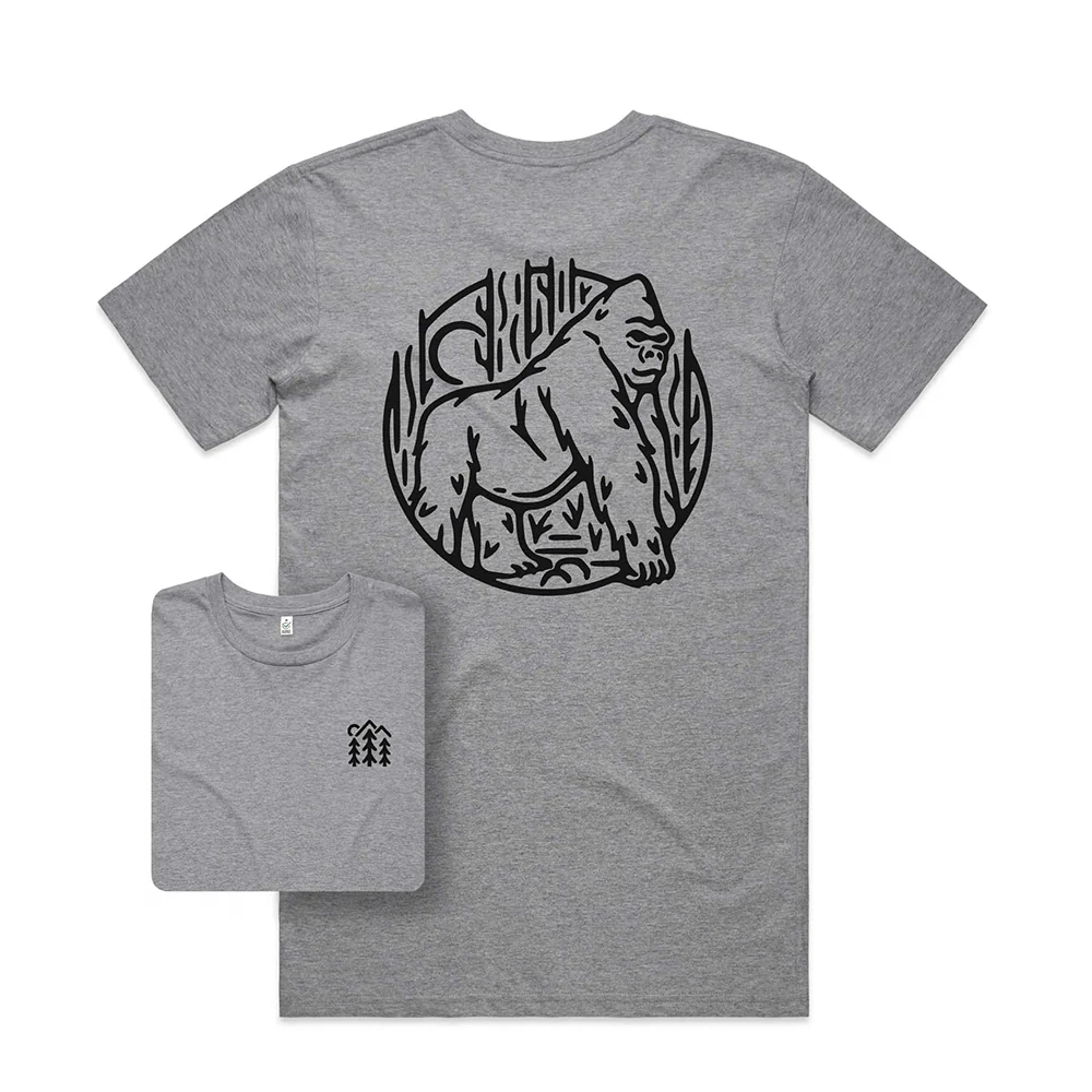 Gorilla T-shirt / Back Print - Image 2