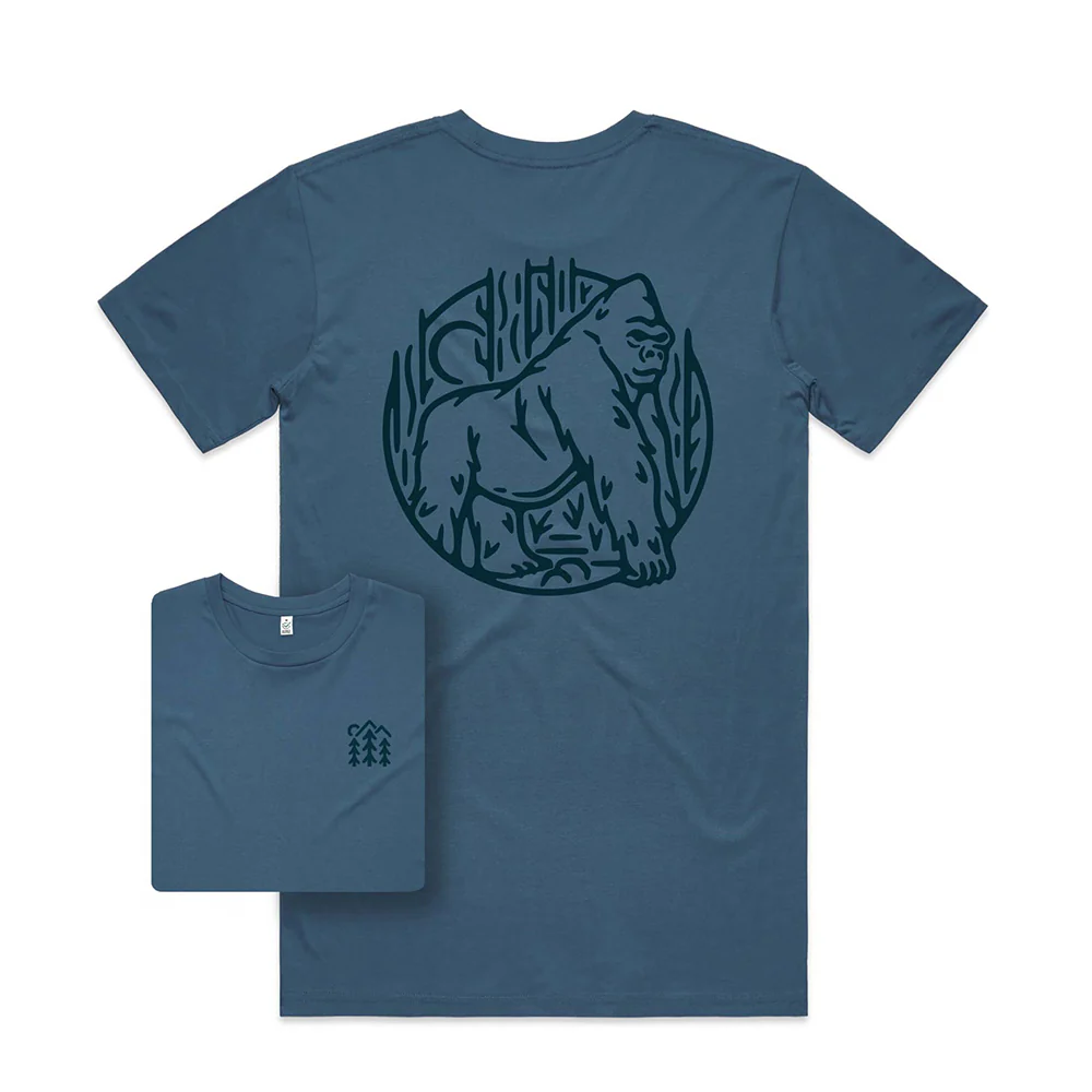 Gorilla T-shirt / Back Print - Image 3