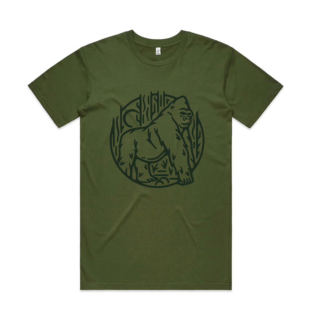 Gorilla T-shirt / Front Print - Image 4