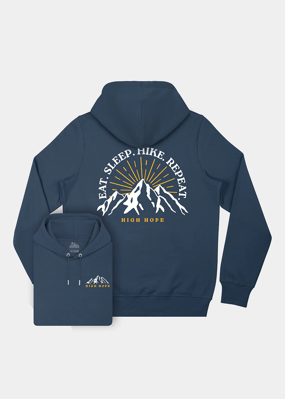 Hike Hoodie / Back Print - Image 3