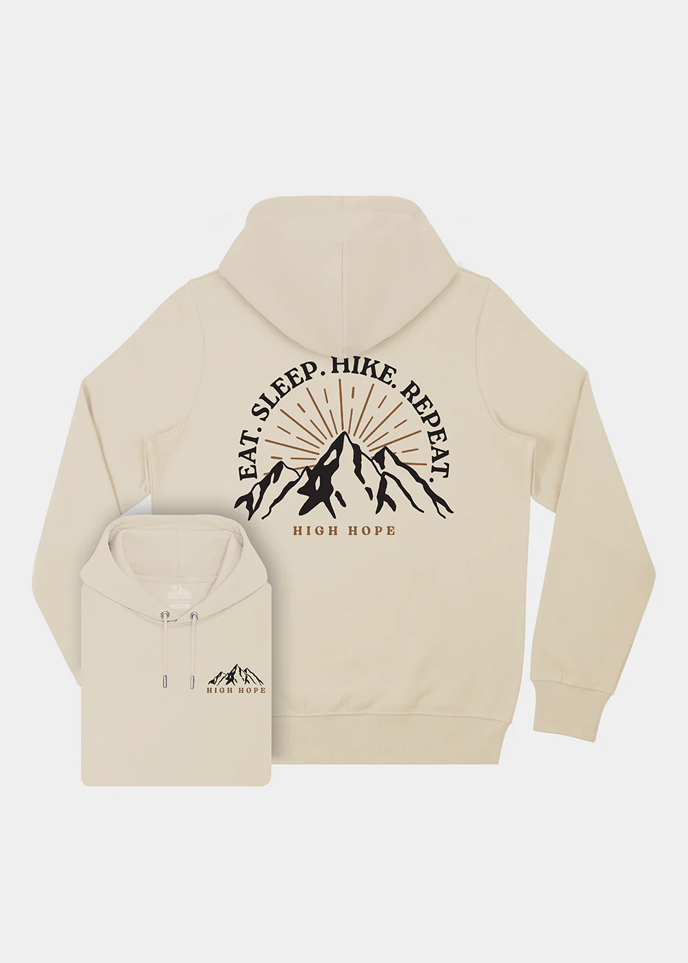 Hike Hoodie / Back Print - Image 4