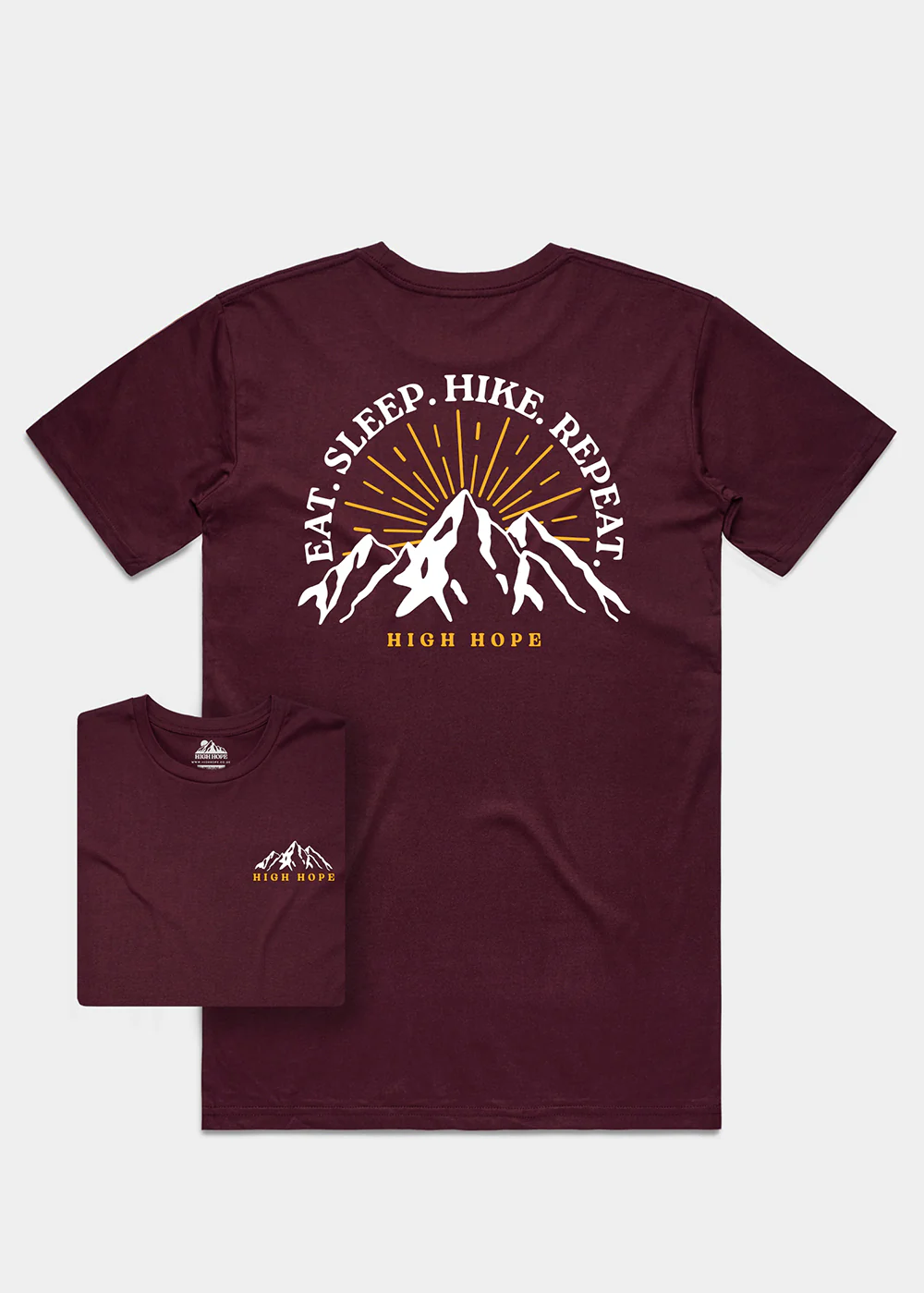 Hike T-shirt / Back Print - Image 3