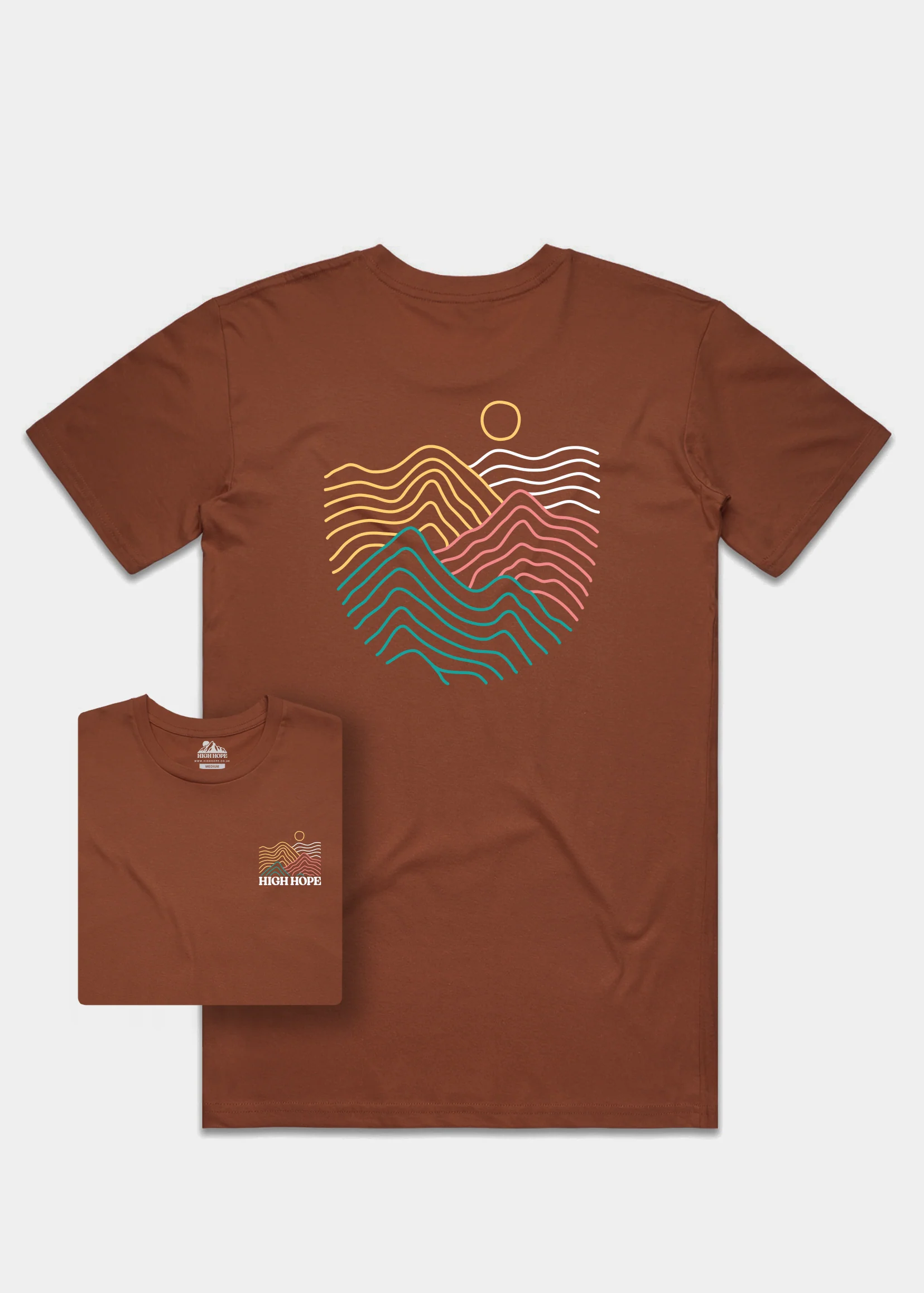 Hills T-shirt / Back Print - Image 4