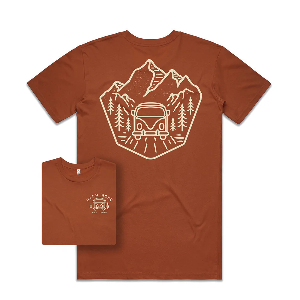 Hit The Road T-shirt / Back Print