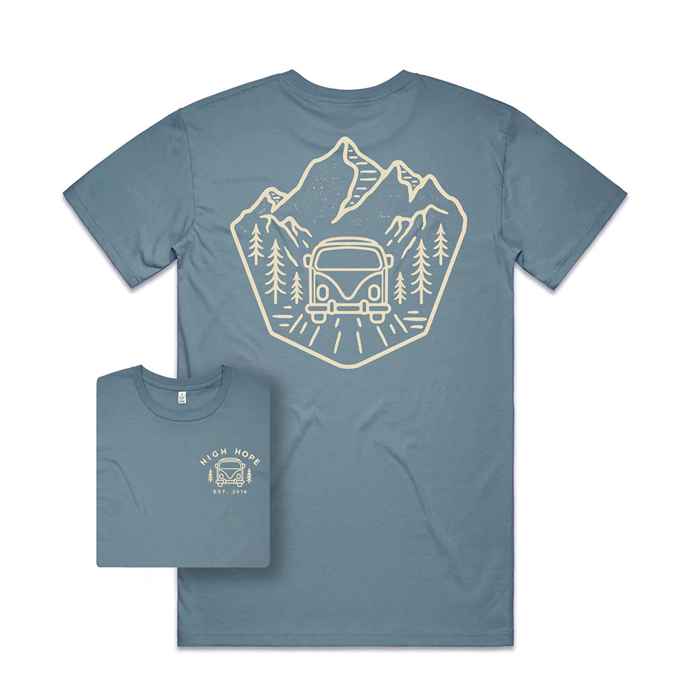 Hit The Road T-shirt / Back Print - Image 4