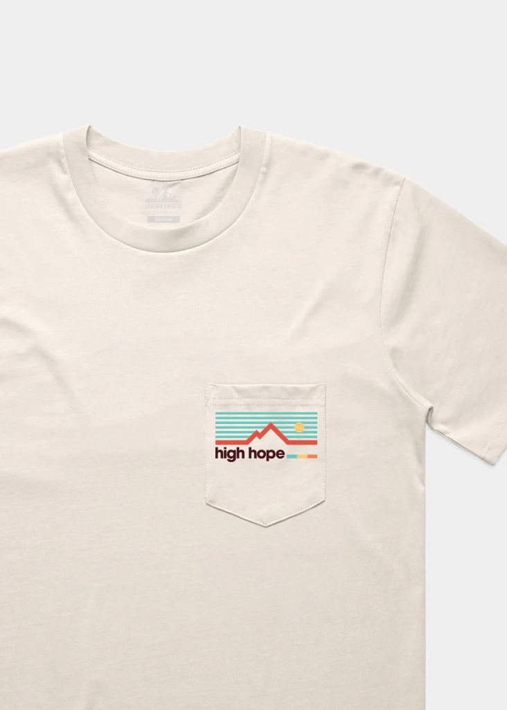 Horizon / Heavyweight Pocket Tee - Image 2