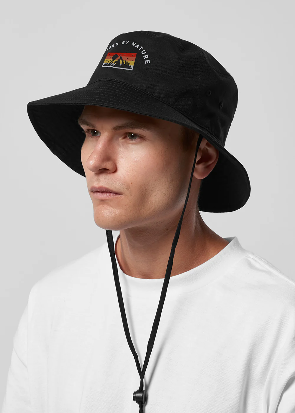Inspired By Nature Wide Brim Bucket Hat - Image 4