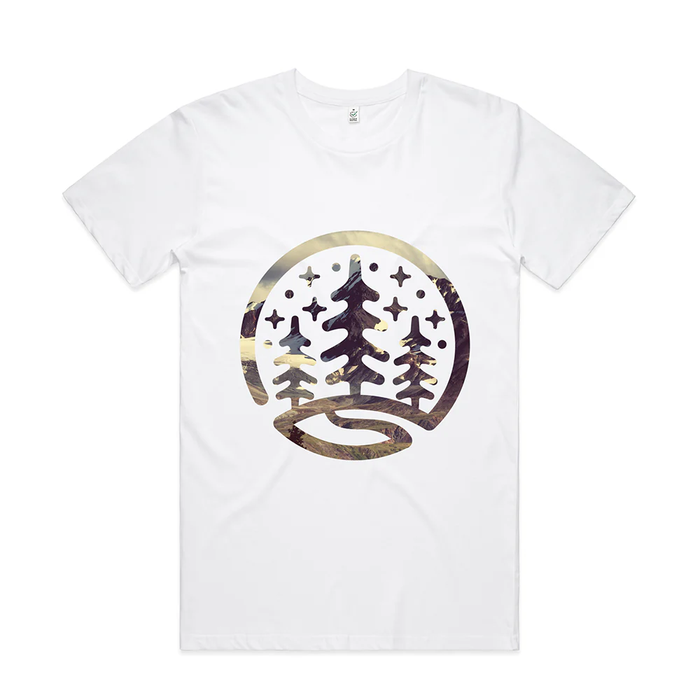 Landscape Logo T-shirt / Front Print - Image 4