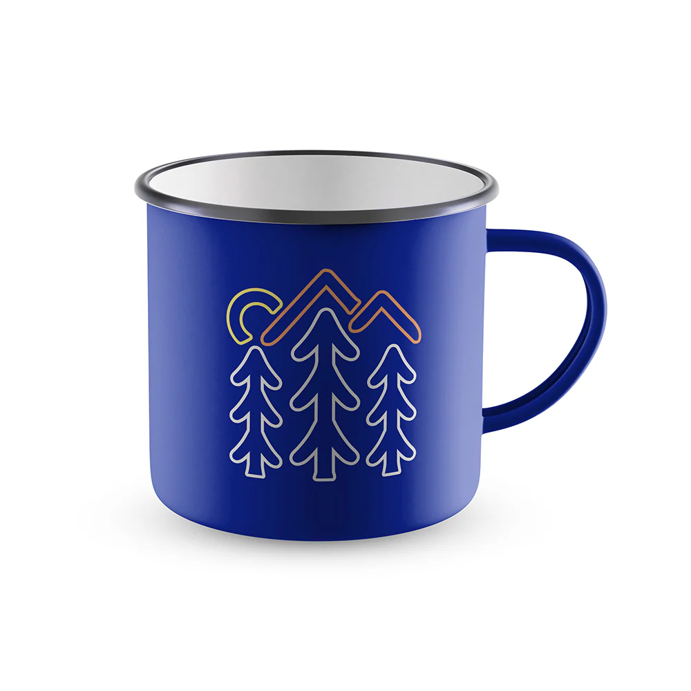 Logo Enamel Mug - Image 3