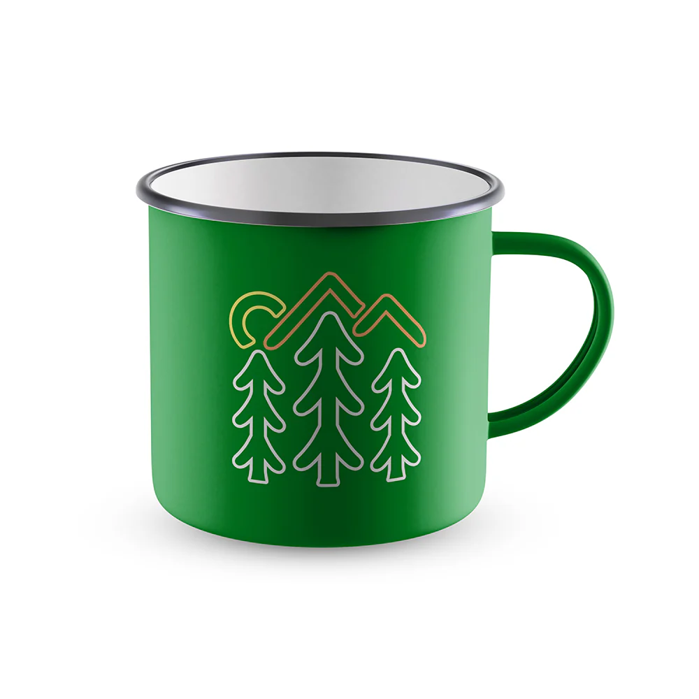 Logo Enamel Mug - Image 4