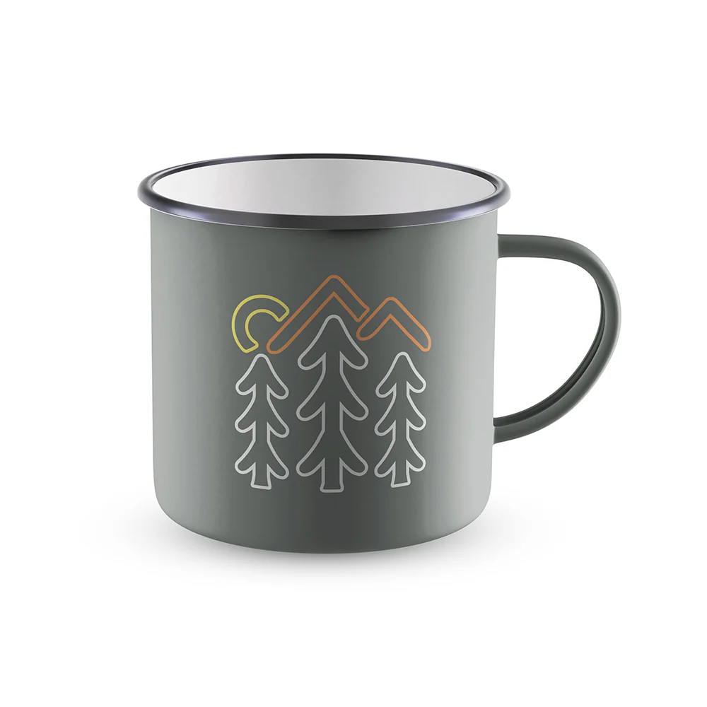 Logo Enamel Mug - Image 5