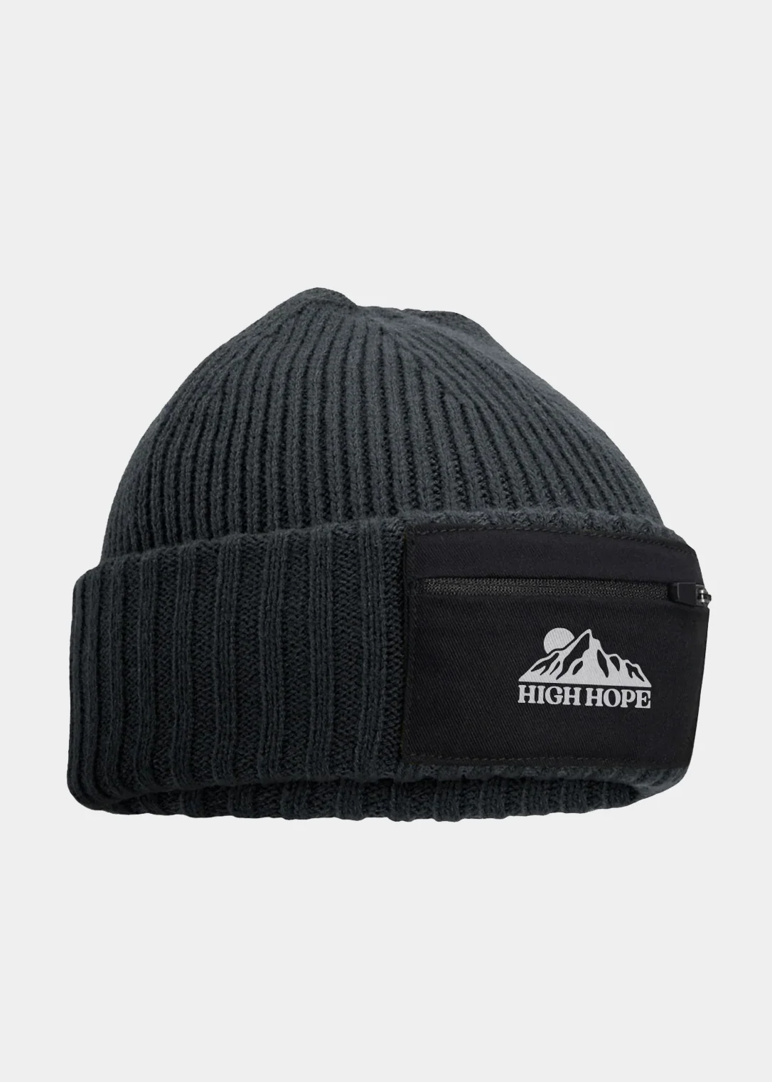Logo Zip Patch Beanie - Image 3