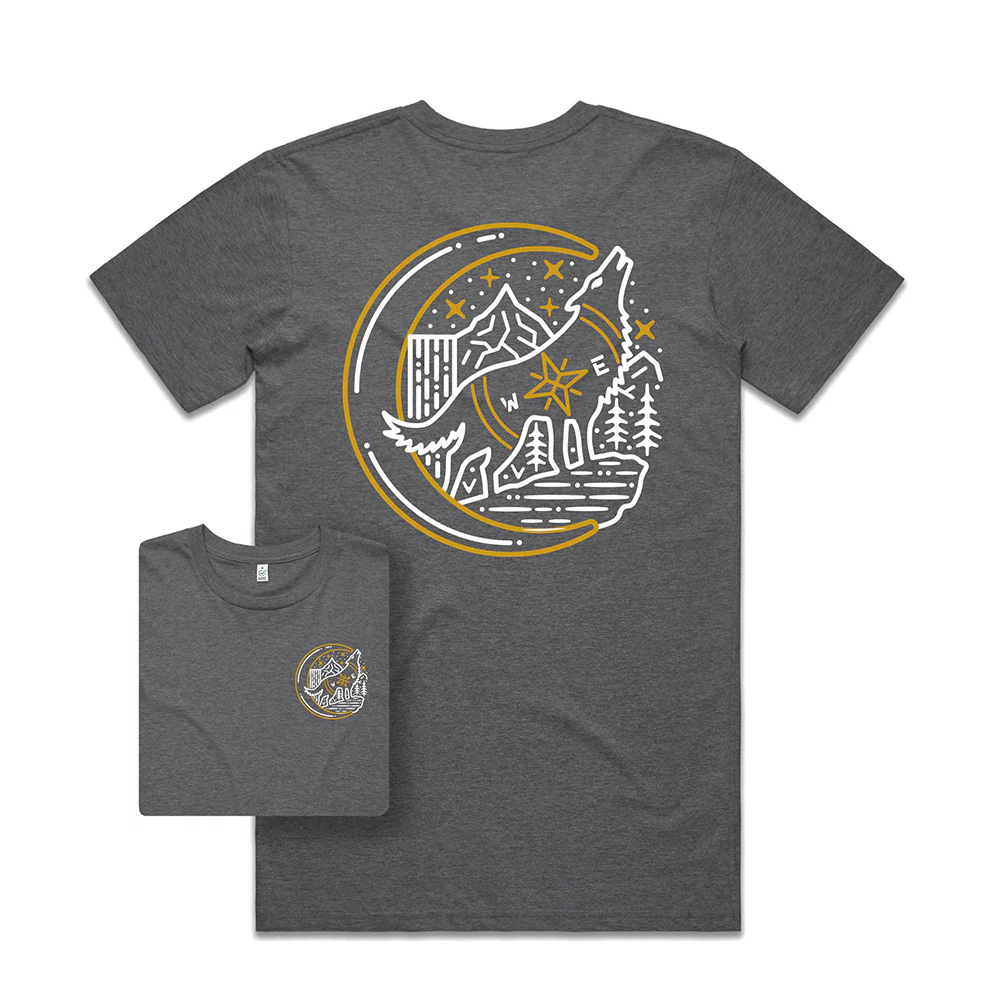 Lone Wolf T-shirt / Back Print - Image 4