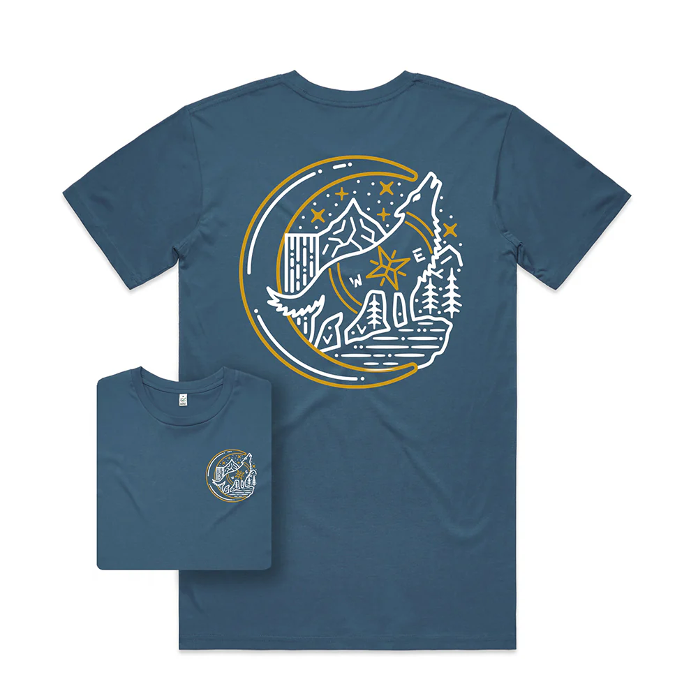 Lone Wolf T-shirt / Back Print - Image 5