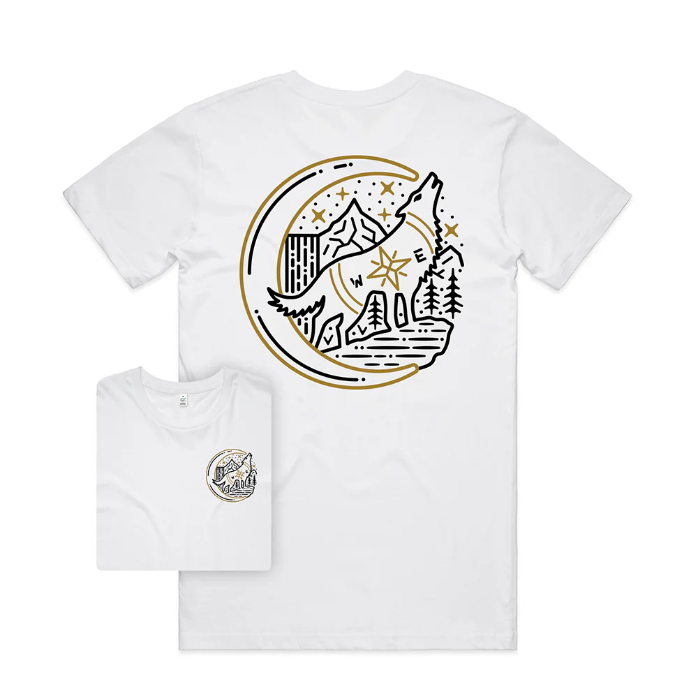 Lone Wolf T-shirt / Back Print - Image 6