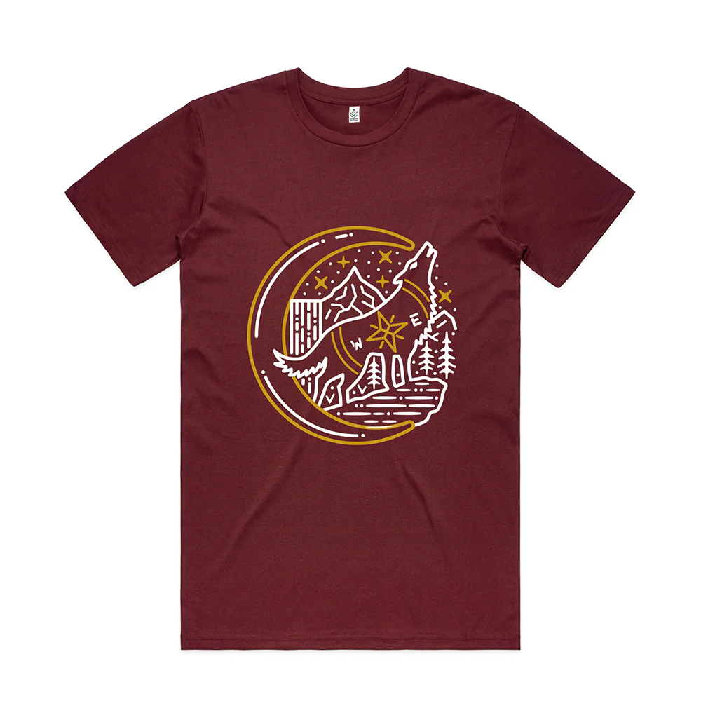 Lone Wolf T-shirt / Front Print - Image 4