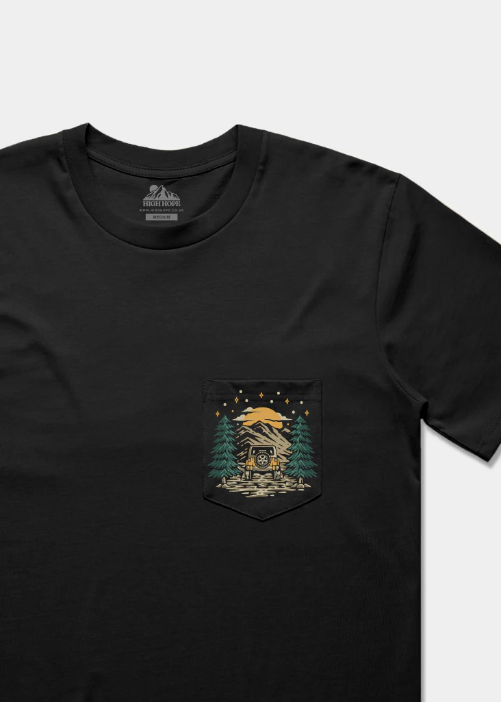 Long Way Home / Heavyweight Pocket Tee
