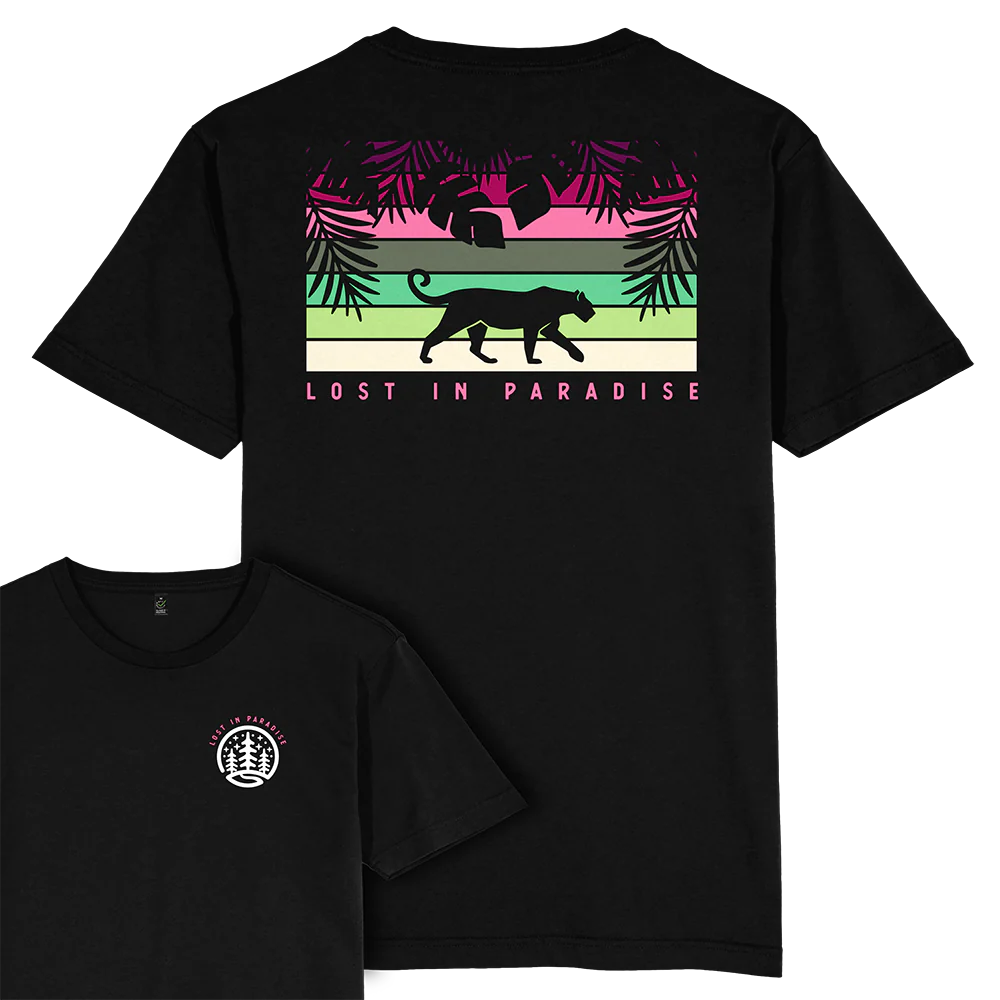 Lost in Paradise T-shirt / Back Print